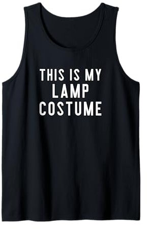 Couples Halloween Costumes This Is My Lamp Costume Tank Top