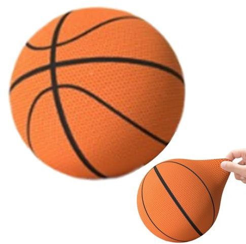 Siuwddee Silent Basketball,Größe 5/7 2025 Upgrade Silent Basketball Dribbling Indoor Leiser Basket-Ball, Ball Aus Schaumstoff Mit Hoher Dichte Für Verschiedene Indoor