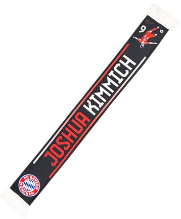 FC Bayern München I Schal Joshua Kimmich I Fanschal I Stadionschal I Schwarz