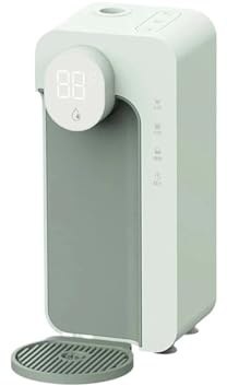 Dispenser di acqua for riscaldamento istantaneo da 2000 W calore rapido for pompa elettrica 2 in 1 Riscaldatore a temperatura 16 ingranaggi 220(Green)