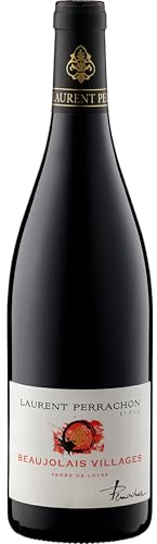 Domains Laurent Perrachon et Fils Beaujolais Villages Rouge Terre de Loyse AOC Rotwein Rot trocken Frankreich inkl. FeinWert E-Book (1 x 0.75 l)