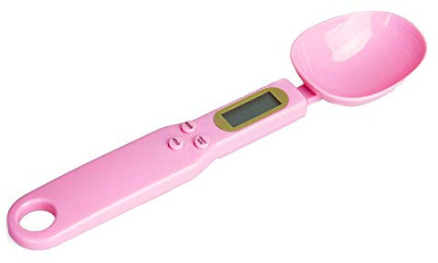 Mengshen Balance de cuisine Cuisine Balance de pesée et de mesure Liquide sec Ingrédients Lait Thé Farine Épices Médecine 1.1lb / 500g (0.1g) Affichage LCD Portable Balance Milligramme Rose
