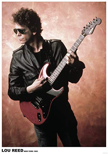 Lou Reed Poster Portrait New York 1983