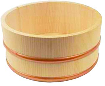 Hinoki Badewannen-Eimer, naturfarben