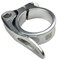 PLATT Fahrrad Sattelklemme mit Schnellspanner Aluminium Legierung Sattelklemme 28,6/31,8/34,9 mm