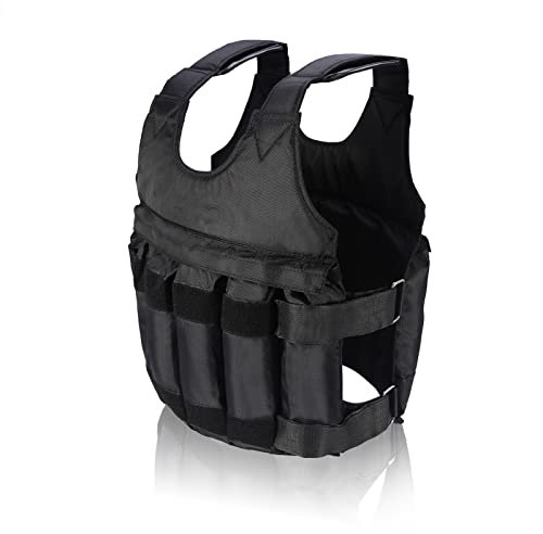 Gewichtsweste, verstellbare Trainingsweste, Trainingsweste für Trainingsläufe, maximale Belastung 50 kg, Gewicht nicht enthalten