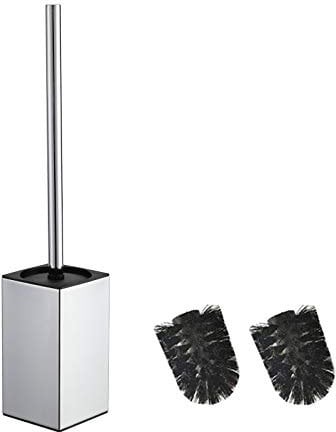 BGL Stainless Steel Square Stand Toilet Brush Holder (Chrome)
