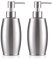 flintronic Seifenspender, 2 Stück 350ML Edelstahl Spender für Flüssigseife, 18 x 5.4cm Spülmittel-Spender, Badezimmer Flüssigseifen Lotionspender Flüssigseifenspender für die Küchenspüle, Bad