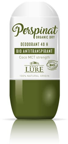 MontLure, Perspinat AntiPerspirant 48h Organic Deodorant, Alaunstein, Kokosnussöl und ätherisches Salbeiöl, 100% natürlich und biologisch, Anti-Flecken und unsichtbar, 50 mL