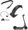 Fututech Schutzblech-Set hinten + Rücklicht + Halterung für Schutzblech hinten, für Segway Ninebot Max G30/G30D, Ersatzteile, Roller, Zubehör für Elektroroller (Combo1)
