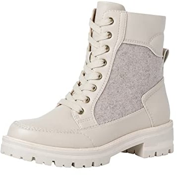 Jana Softline Damen 8-8-25277-29-419 Stiefelette, BEIGE Felt, 38 EU Weit
