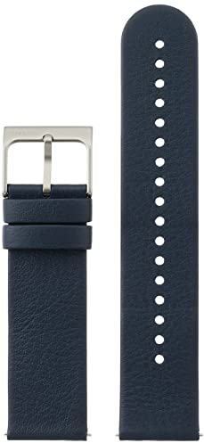 SUUNTO 22 URB6 Leder Armband Kompatibel Race, Vertical, 9 Peak Pro, 9 Peak, 5 Peak, Watch Strap Weiches Leder-Ersatzband 22mm Granite Blue M