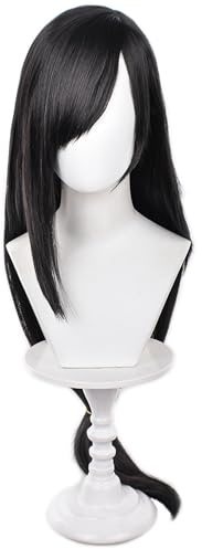 HIROAKIYA Tifa Lockhart Cosplay Wig, Tifa Lockhart Wig with Wig Cap for Final Fantasy Cosplay