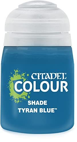 Games Workshop Citadel-Farbe, Farbton: Tyranblau (18 ml)