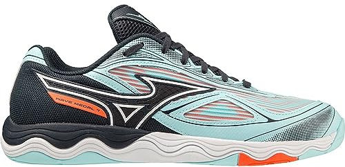 Mizuno Unisex Wave Medal 7 Tischtennis, Tturquoise Cblue Soleil, 38.5 EU