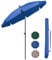 Sekey 2m Garden Parasol with Umbrella Cover - Adjustable and Portable Patio Umbrella for Beach, Garden, Pool, and Patio - UPF 50+ Sun Protection