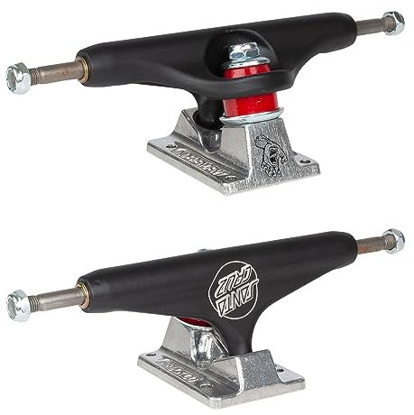 Independent 144 Stage 11 Santa Cruz Skateboard-Achsen, Schwarz / Silber, Standard-Skateboard-Achsen