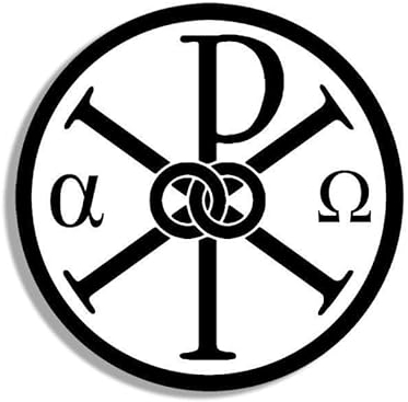 WildeBabsKLBT 12 cm Hochwertiger Autoaufkleber Sticker Aufkleber Selbstklebende Folie Chi Rho Alpha Omega Jc God F3013