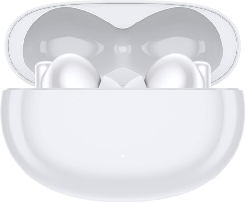 HONOR Choice Earbuds X5 Pro, Tri-Mic AI Clear Sound Quality, 46DB Ecouteur Bluetooth sans Fil, 40 Ore, Oreillette Bluetooth 5.3 avec Mic, IP54 Ecouteur Intra Auriculaire Bluetooth, Bianco