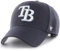 '47 MLB Team Color Primary Logo MVP verstellbare Mütze, Einheitsgröße für Erwachsene, Tampa Bay Strahlen, Einheitsgr��e