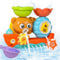 Yokuni Jouets De Bain, Jouet Bain Bébé avec Deux Ventouses Puissantes, Jouet De Bain pour Bebe Fonctionne sans Piles Et Dure pour Les Bébés De 1, 2, 3, 4 Ans