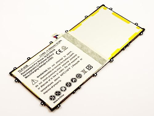 MobiloTec Akku kompatibel mit Google Nexus 10, Notebook/Netbook/Tablet Li-Pol Batterie