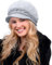 Joligiao Schirmmütze für Damen Winter Strickmütze Beanie mit Fleece Gefütter Wintermütze Brim Cap Thermal Wintermütze Gestrickte Baskenmütze Häkelmode Strickmütze mit Schirm(Grau,Einheitsgröße)