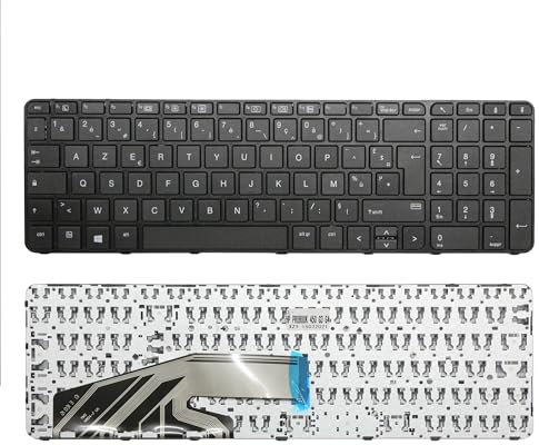 Clavier FRANÇAIS AZERTY HP PROBOOK 450 G3 / 455 G3 / 470 G3 / 650 G3 / 655 G3 / 450 G4 / 455 G4 / 470 G4 / 650 G2 / 655 G2 - NSK-CZ4SV / 9Z.NCGSV.40F