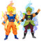 2 Stück Goku Figur - Dragon Ball Super Actionfiguren, 17 cm, Mehrfarbig, perfekt für Kinder Geburtstag Geschenk, Desktop Dekoration