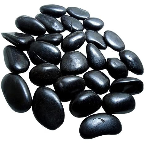 CAXUSD Kieselsteine Für Teiche Und Aquarien Dekoration Natürliche Blumentopfkiesel Zarte Aquariensteine Für Garten Und Kompakte Aquarienkiesel