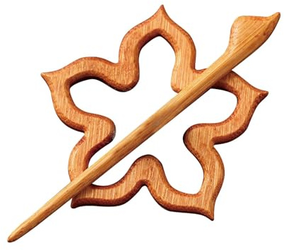 Brosche aus Holz mit Tiermuster, Cartoon-Tierform, ästhetische Brosche, Anstecknadel, Pullover-Clip, Schalnadel (2)