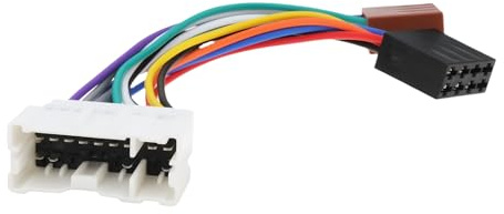 VGOL Adaptateur de Câblage ISO pour Autoradio CD de Voiture CT20NS02 Compatible avec Nissan X-Trail 2001-2007 (18,5 Cm)