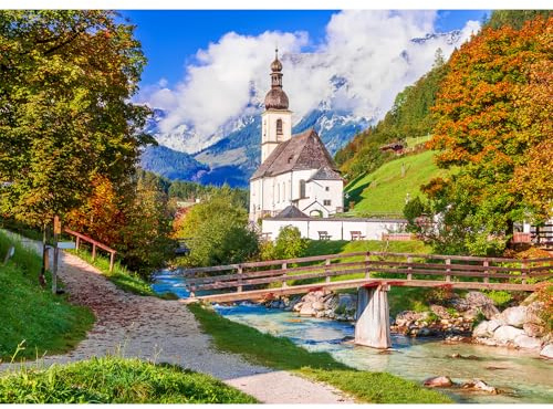 MISITU Puzzle 1000 Teile für Erwachsene Landschaft Puzzle 1000 für Kinder ab 14 Jahren