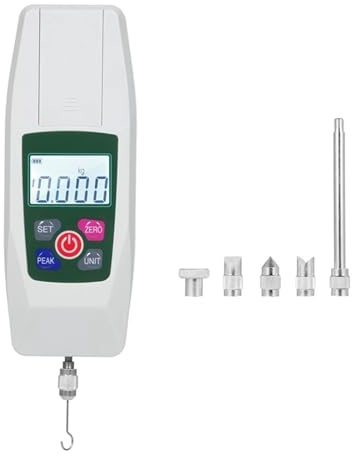 Misuratore Di Forza Digitale, Spinta E Trazione, Mini Dinamometro N Kg Lb Oz 500 N/50 Kg/110 Libbre/1800, Precisione Del'1% Alta Risoluzione
