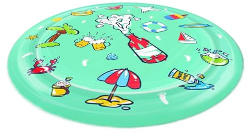 Dog Sprinkler Pad Pet Non-Slip Water Fountain Mat