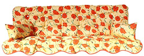 Adlatus-Kühnemuth Polsterauflage Gartenstuhlauflage Modell 200 (150 x 50 cm Hollywoodschaukelauflage)