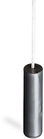 Ceiling Switch Pull Cord String,with Ergonomic Handle.Bright and Fun, from Sleeklight™ (Metallic Silver)