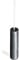 Ceiling Switch Pull Cord String,with Ergonomic Handle.Bright and Fun, from Sleeklight™ (Metallic Silver)