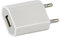 Chargeur Secteur Blanc Compatible avec iPhone X/XS/XS MAX/XR/8/8 PLUS/7/7 PLUS/6/6S/6 PLUS/6S PLUS/SE/5/5S/5C - Chargeur Port USB Chargeur Secteur Prise Murale Phonillico®