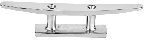 Boat Cleat Stainless Steel Base Cleat Boat Base Cleat Edelstahl Basis Basis Spiegel polierter Bootszubehör Basis Basis Marine Seilbasis (5 Zoll)