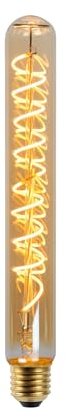 LUCIDE T32 - Glühfadenlampe - Ø 3,2 cm - LED Dim. - E27-1x4,9W 2200K - Amber