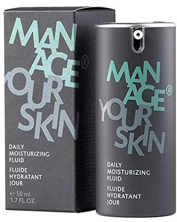 Dr. Spiller - Daily Moisturizing Fluid | 24-Stunden-Creme | Feuchtigkeitsspendend | Mit patentierten GLYCAMON® Compound | Drei-Fach-Powerformel | Mit indischen Senna und Marulaöl | Für trockene Haut