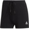 adidas Damen Essentials Slim 3-Streifen Shorts, Black/White, 2XL