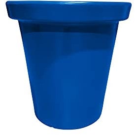 Plast'Up Rotomoulage Pot DE Fleurs Rond XXL Delight 420L Bleu