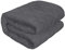 Utopia Bedding Gesteppter Matratzenschoner 150 x 200 cm, Spannmatratzenauflage, Tiefe Tasche Matratzenbezug dehnt Sich bis zu 38 cm (Grau)