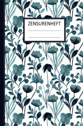 Zensurenheft: zensurenbuch und Schulnotizbuch für Notizen und Listen, Stundenplan, Jahresübersicht, bis zu 20 Klassen - A5 Format
