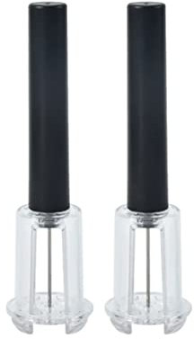 2Pcs Bottle Opener Tool Red Popper Wine Pump Pressure Remover Corkscrew Air Cork Out