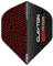 RED DRAGON Jonny Clayton Hardcore Premium Rot und Schwarz Dartflug - 3 Set pro Packung (insgesamt 9 Dart-Flights)