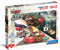 Clementoni - 23774 - Supercolor Puzzle - Disney Cars On The Road - Puzzle 104 Maxi Teile Ab 4 Jahren, Buntes Kinderpuzzle Mit Besonderer Leuchtkraft, Geschicklichkeitsspiel Für Kinder