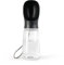 lionto 500ml Bouteille d'eau pour Chiens Portable Anti-Fuite pour Les déplacements Distributeur d'eau, Noir